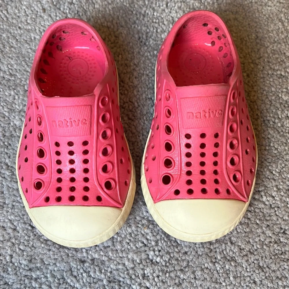 Pink Toddler Natives Jefferson size C4 - Picture 2 of 5